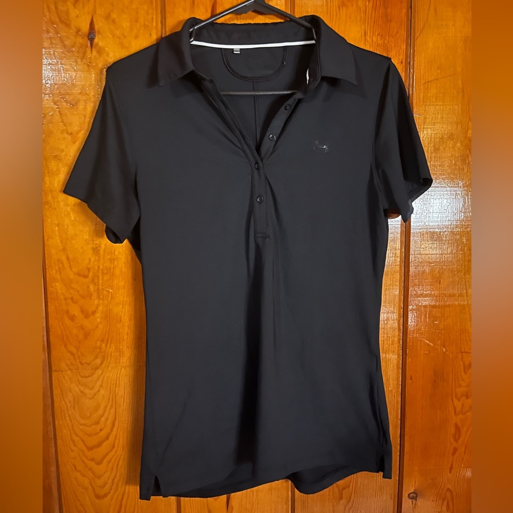 Under Armour Black Short Sleeve Polo